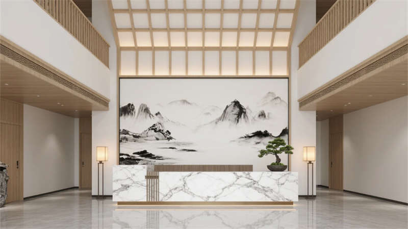禪意共生，合肥4000平湖畔雅居酒店設計